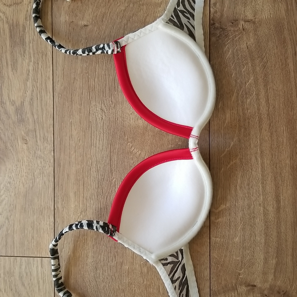 Intimissimi Bra 30a Zebra Stripe Push-up Underwire - Picture 3 of 7